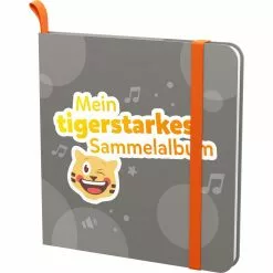 Tigerbox Tigermedia Sammelalbum, Tasche (grau)