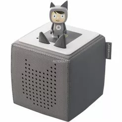 Tonies Toniebox Starterset Anthrazit (Kreativ-Tonie), Lautsprecher (anthrazit)